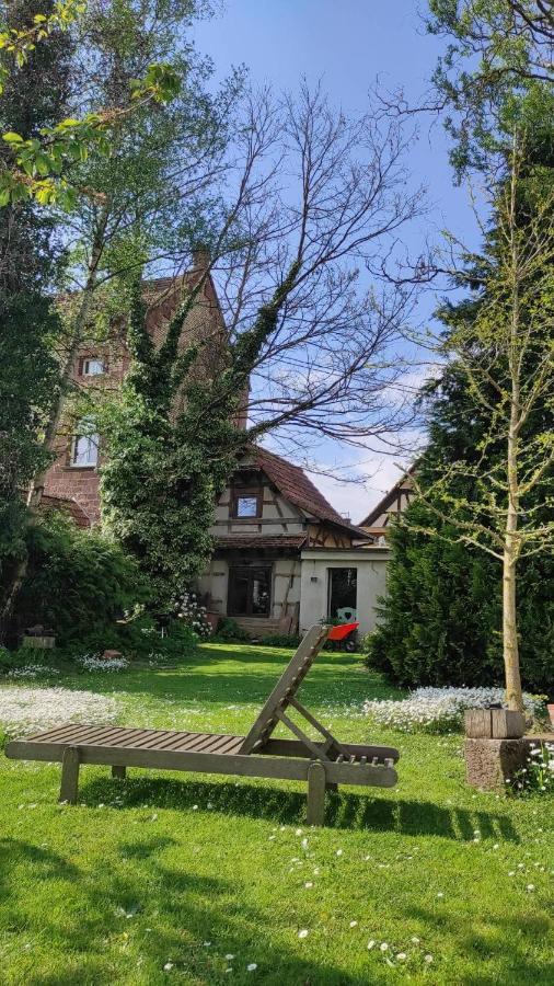 Gite A La Petite Fontaine-Plain Pied-Maison Alsacienne Renovee Avec Passion-4 Pers-4Nuitees Minimum Langensoultzbach Bagian luar foto